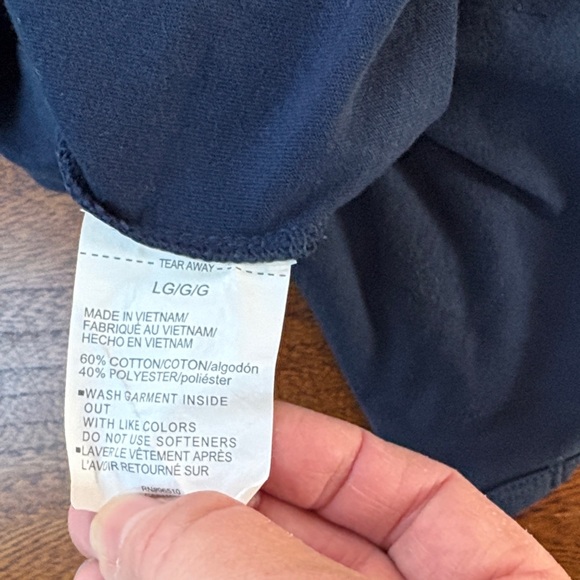 Under Armour Women’s Project Rock Navy T-Shirt Large - Picture 9 of 9